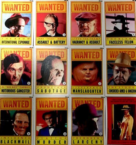 dick tracy cards|dick tracy set.